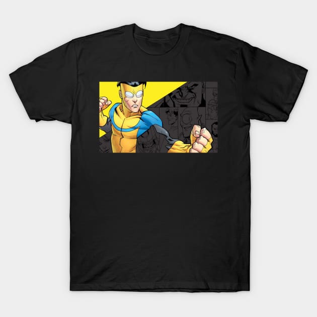 invincible banner T-Shirt by super villain